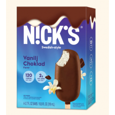Nick‘s Swedish Style Vanilj Choklad 4pc